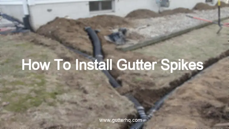 How To Install Gutter Spikes - Gutter HQ