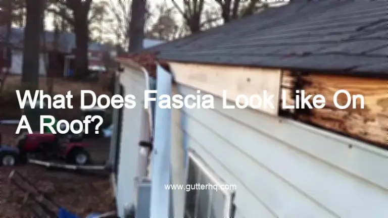 What Does Fascia Look Like On A Roof? - Gutter HQ